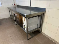 Officine bano - rvs werktafel - afbeelding 2 van  4