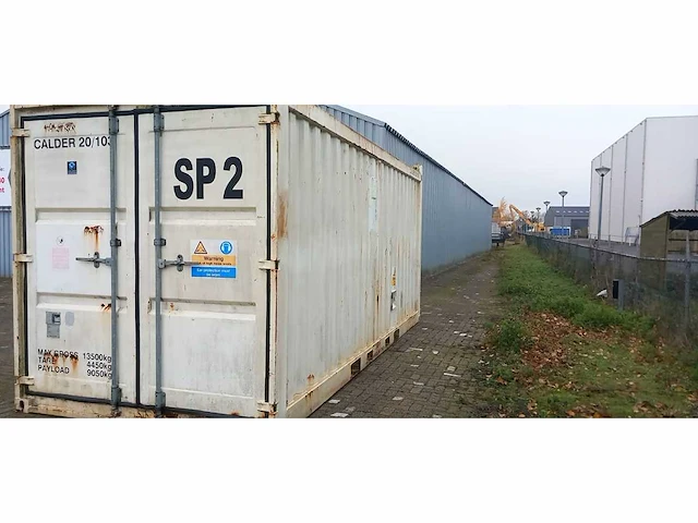 Offshore 20ft container - used - calder 20/103 - zeecontainer - afbeelding 10 van  13