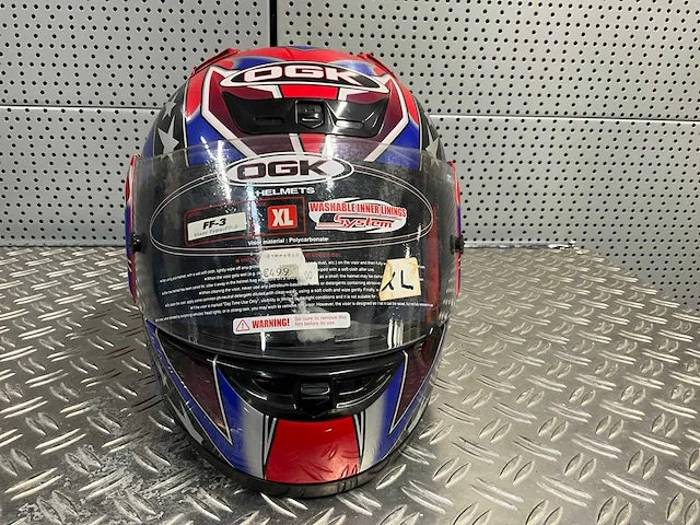 Ogk ff-3 motorhelm maat xl - afbeelding 3 van  7