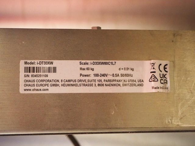 Ohaus corporation - afbeelding 9 van  9