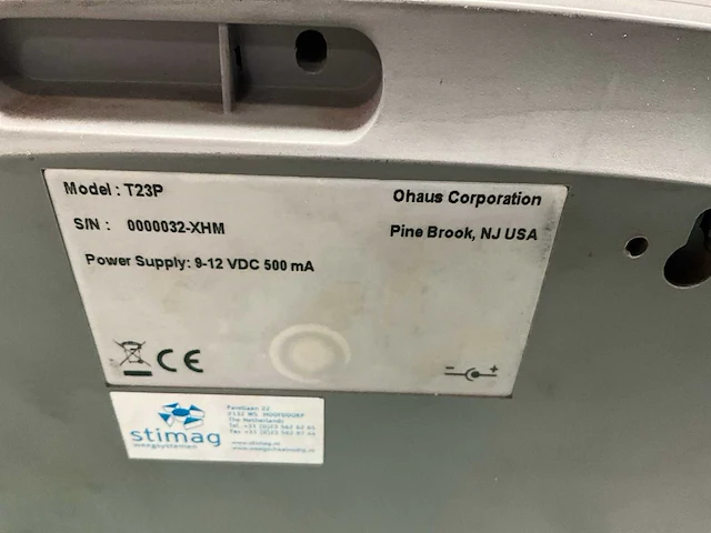 Ohaus t23p weegschaal - afbeelding 18 van  19