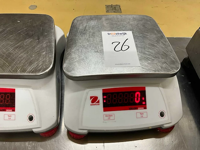 Ohaus valor 2000w weegschaal - afbeelding 3 van  4