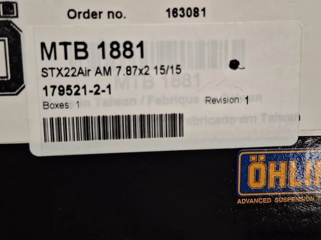 Öhlins schokdemper type mtb 1881 - afbeelding 4 van  4