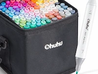 Ohuhu 100-kleurige alcohol marker - afbeelding 1 van  2