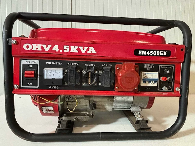 Ohv - gx340 - 4.5 kva generator - afbeelding 5 van  8