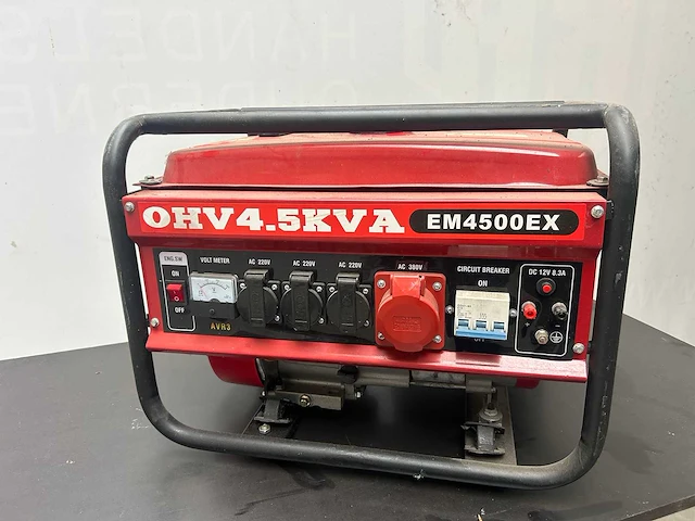 Ohv em4500ex noodstroomaggregaat - afbeelding 1 van  4