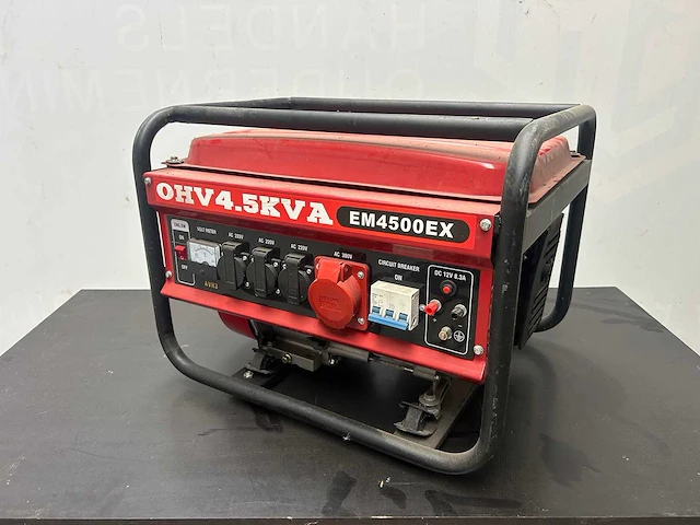 Ohv em4500ex noodstroomaggregaat - afbeelding 2 van  4