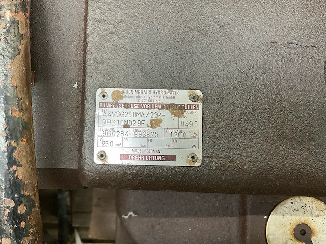 Oilwell b-338 hydraulisch aangedreven waterpomp met toebehoren - afbeelding 15 van  33