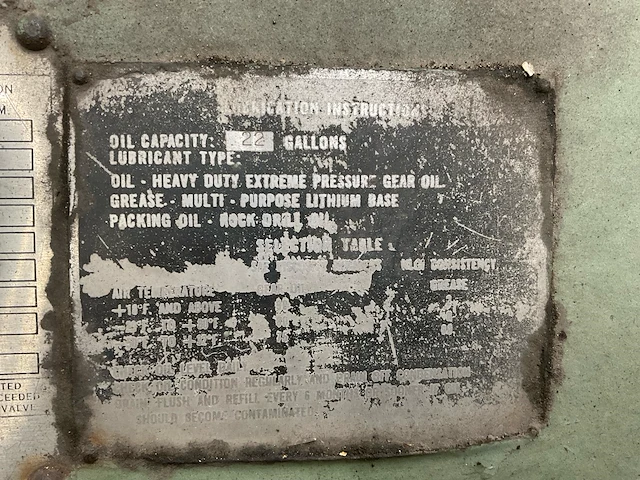 Oilwell b-338 hydraulisch aangedreven waterpomp met toebehoren - afbeelding 31 van  33