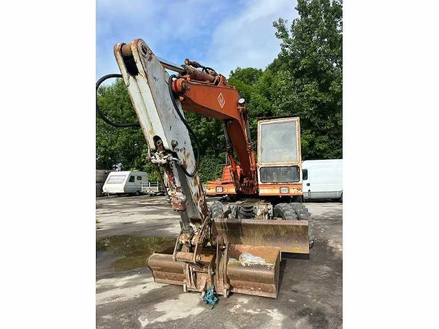 O&k - 1985 - mh4ga2 - banden graafmachine - afbeelding 4 van  5