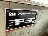 O&k 1985 mh 5 cp graaflaadmachine - afbeelding 38 van  43