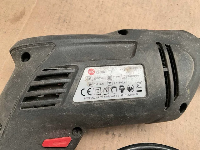 Ok kb-710 boormachine - afbeelding 3 van  3