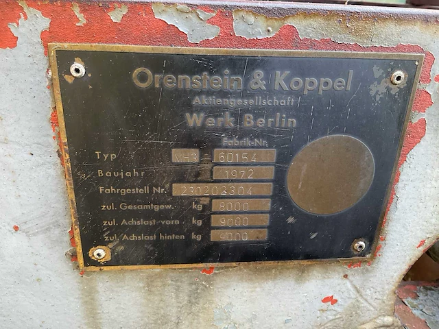 O&k mh3 mobiele graafmachine - afbeelding 4 van  12