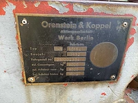 O&k mh3 mobiele graafmachine - afbeelding 4 van  12