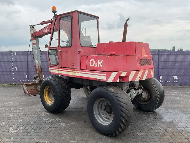 O&k mh3 mobiele graafmachine - afbeelding 6 van  12
