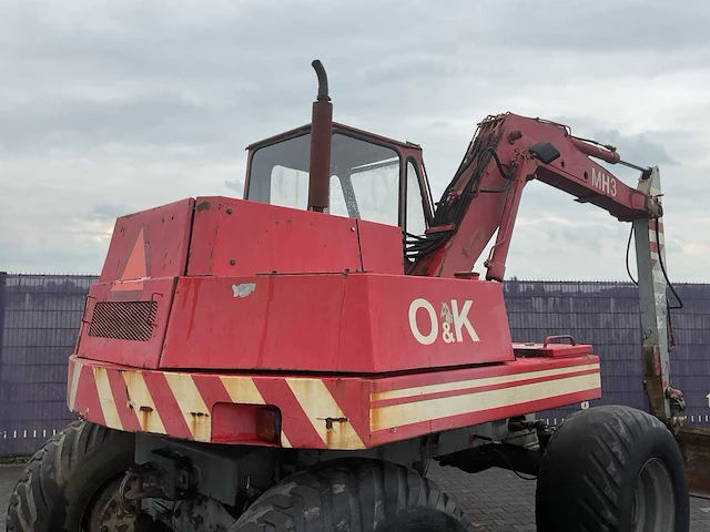 O&k mh3 mobiele graafmachine - afbeelding 10 van  12