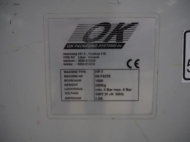 Ok packaging systems - afbeelding 6 van  19