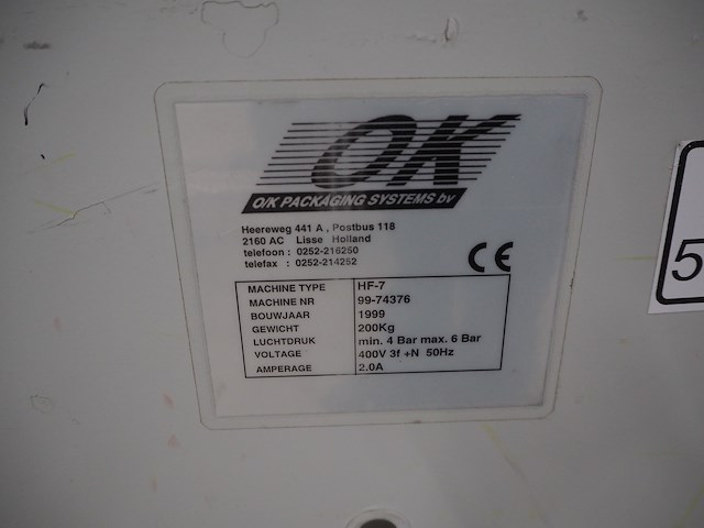 Ok packaging systems - afbeelding 6 van  16