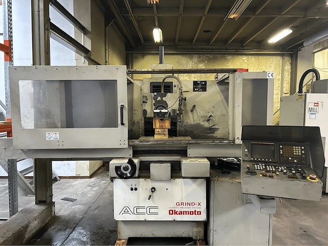Okamoto - acc-63dxncp - vlakslijpmachine - afbeelding 4 van  10