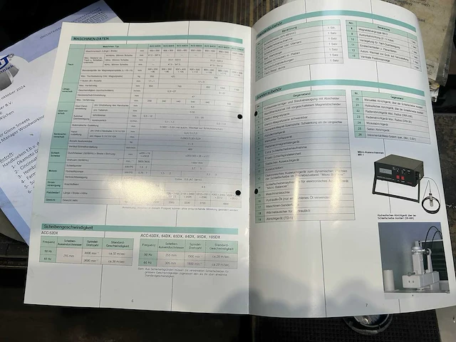 Okamoto - acc-63dxncp - vlakslijpmachine - afbeelding 8 van  18