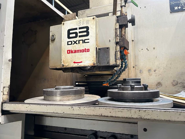 Okamoto - acc-63dxncp - vlakslijpmachine - afbeelding 14 van  18