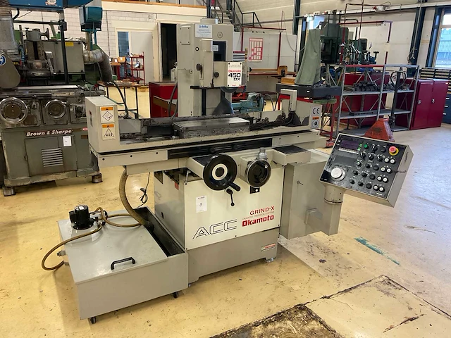 Okamoto acc-450dxa vlakslijpmachine - afbeelding 1 van  24