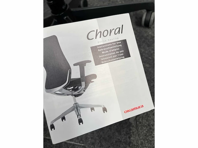 Okamura choral - ergonomische bureaustoel - afbeelding 4 van  10
