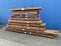 Okan partij hardhout brugdek planken 24 x 120 (356x) - afbeelding 1 van  18