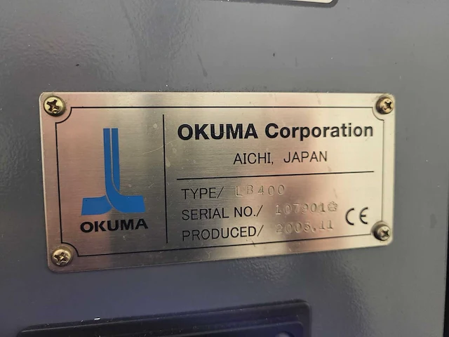 Okuma - lb400 - cnc draaibank - 2003 - afbeelding 20 van  23