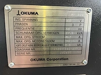 Okuma - mp-46v - 3-axis machining center - 2022 - afbeelding 15 van  38