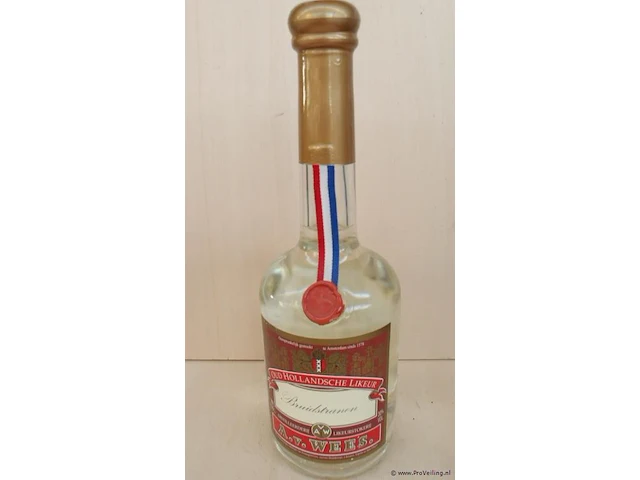 Old hollandsche likeur a.v. wees - 0,35 liter - winkelverkoopprijs € 19.95 - afbeelding 1 van  3