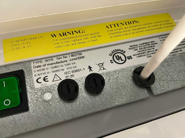 Oldelft - intr - röntgen toestel tandheelkunde - afbeelding 5 van  5