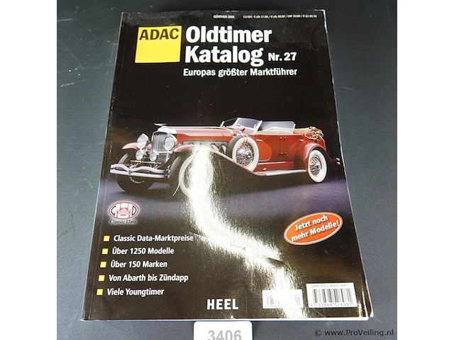 Oldtimer katalog - afbeelding 1 van  5