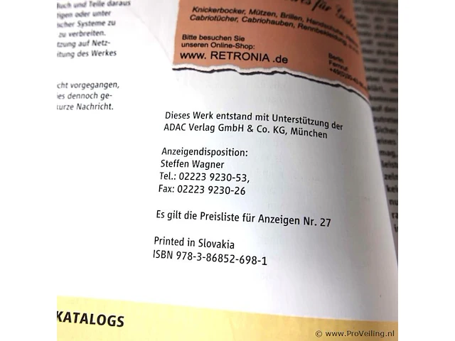 Oldtimer katalog - afbeelding 2 van  5