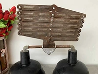 Oldwood - dubbele schaarlamp - afbeelding 2 van  4