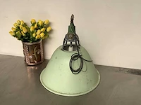 Oldwood - emaille hanglamp - afbeelding 1 van  5