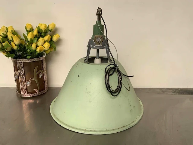 Oldwood - emaille hanglamp - afbeelding 2 van  5