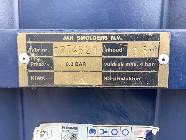 Olie opvangbak 600liter - afbeelding 6 van  7