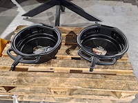 Olie opvangunit met 2x olie opvangbak met tuit, o.a. alfa, ro.65l - afbeelding 4 van  19