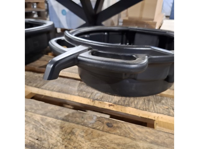 Olie opvangunit met 2x olie opvangbak met tuit, o.a. alfa, ro.65l - afbeelding 6 van  19