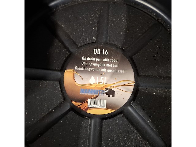 Olie opvangunit met 2x olie opvangbak met tuit, o.a. alfa, ro.65l - afbeelding 7 van  19