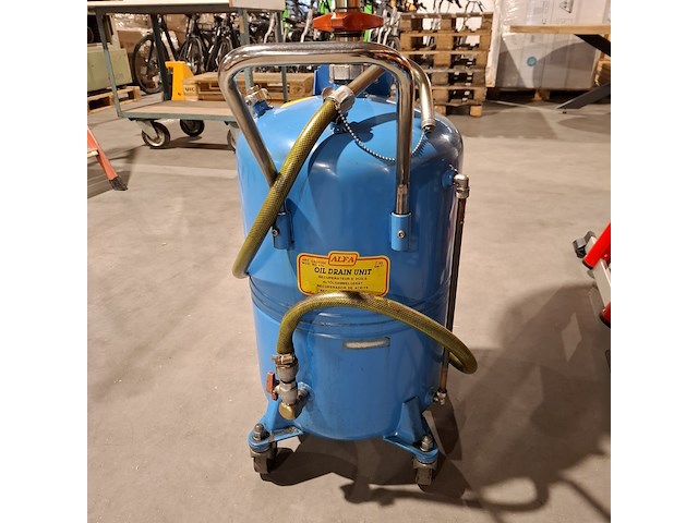 Olie opvangunit met 2x olie opvangbak met tuit, o.a. alfa, ro.65l - afbeelding 1 van  19