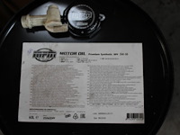 Oliedrum mpm motorolie met premium syntetic dpf5w-30 olie 60l. - afbeelding 2 van  2