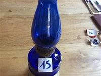 Olielamp blauw - afbeelding 1 van  2