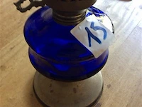 Olielamp blauw - afbeelding 2 van  2