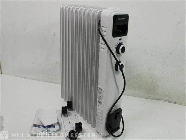 Olieradiator, 22 qm, 2500 watt blaupunkt - afbeelding 5 van  7