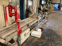 Oliestraat v.v. automatische aanvoer, 3 uitsmeermachines + borstel 600x50cm - afbeelding 2 van  8