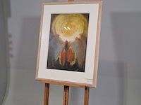 Olieverf schilderij, han mes, varen naar het licht - afbeelding 3 van  8