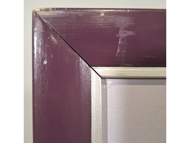 Olieverf schilderij, krijn meuldijk, een nieuw glas, 1982 - afbeelding 6 van  8