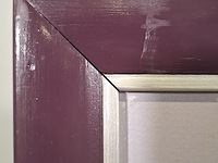 Olieverf schilderij, krijn meuldijk, een nieuw glas, 1982 - afbeelding 6 van  8